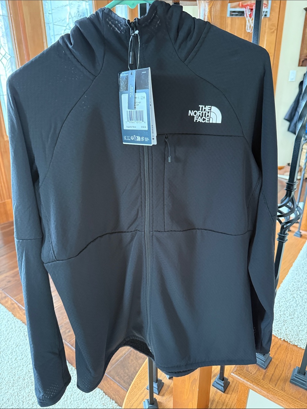 The North Face Women’s Black Summit Series Future Fleece hoody- Large NWT